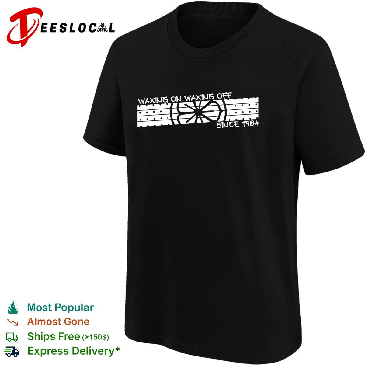 Waxing on waxing off since 1984 karate shirt Unisex