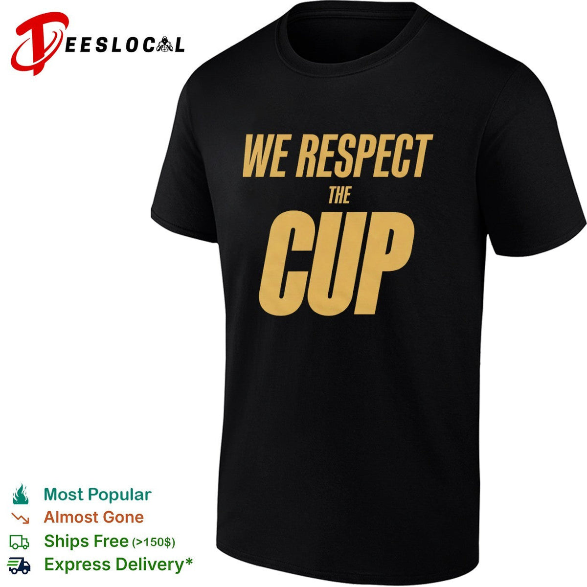 We Respect the Cup Hockey Stanley Cup shirt Unisex