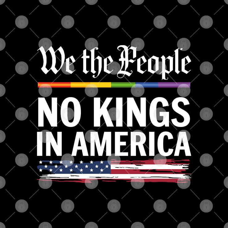 We The People No Kings In America T Shirt Unisex