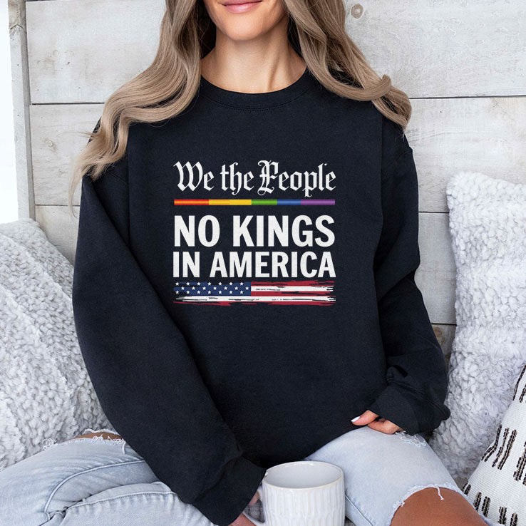 We The People No Kings In America T Shirt Unisex