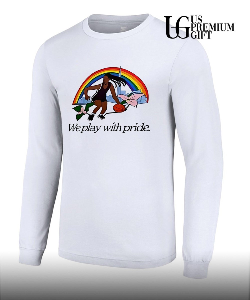 We play with pride Toronto Tempo WNBA Pride 2026 shirt Unisex