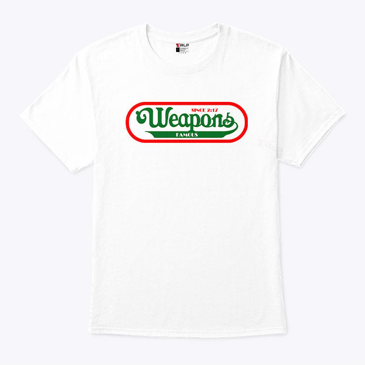 Weapons Movie Nathan’s Famous Hot Dog Logo Parody T Shirt Unisex