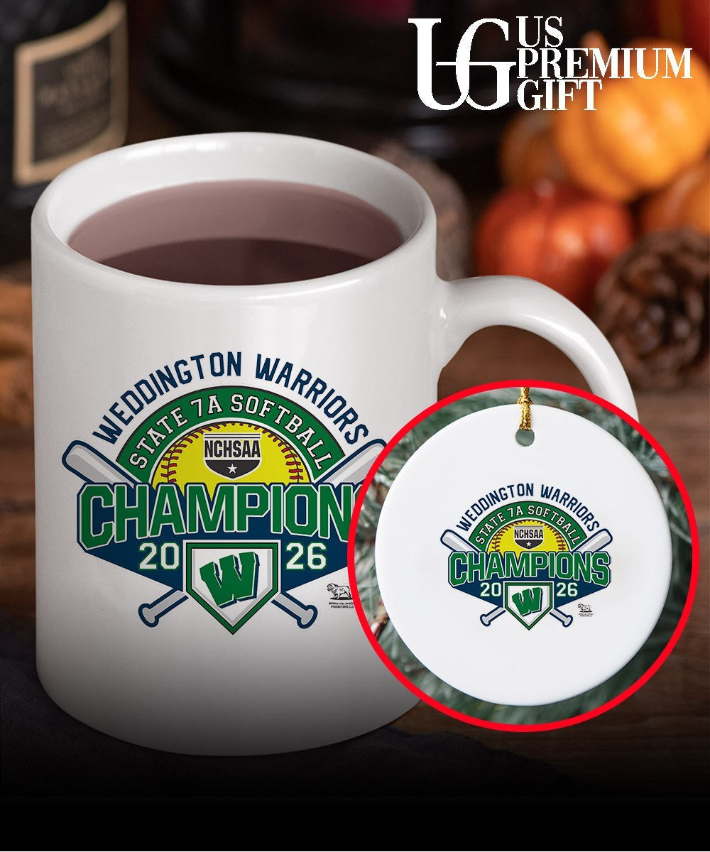 Weddington Warriors NCHSAA 7A Softball State Champions 2026 shirt Unisex
