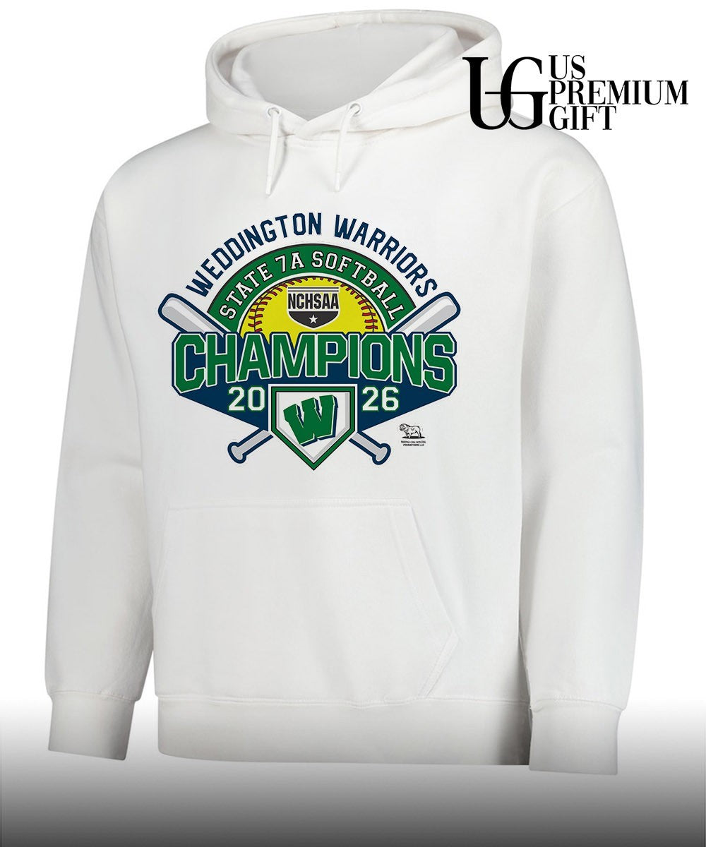 Weddington Warriors NCHSAA 7A Softball State Champions 2026 shirt Unisex