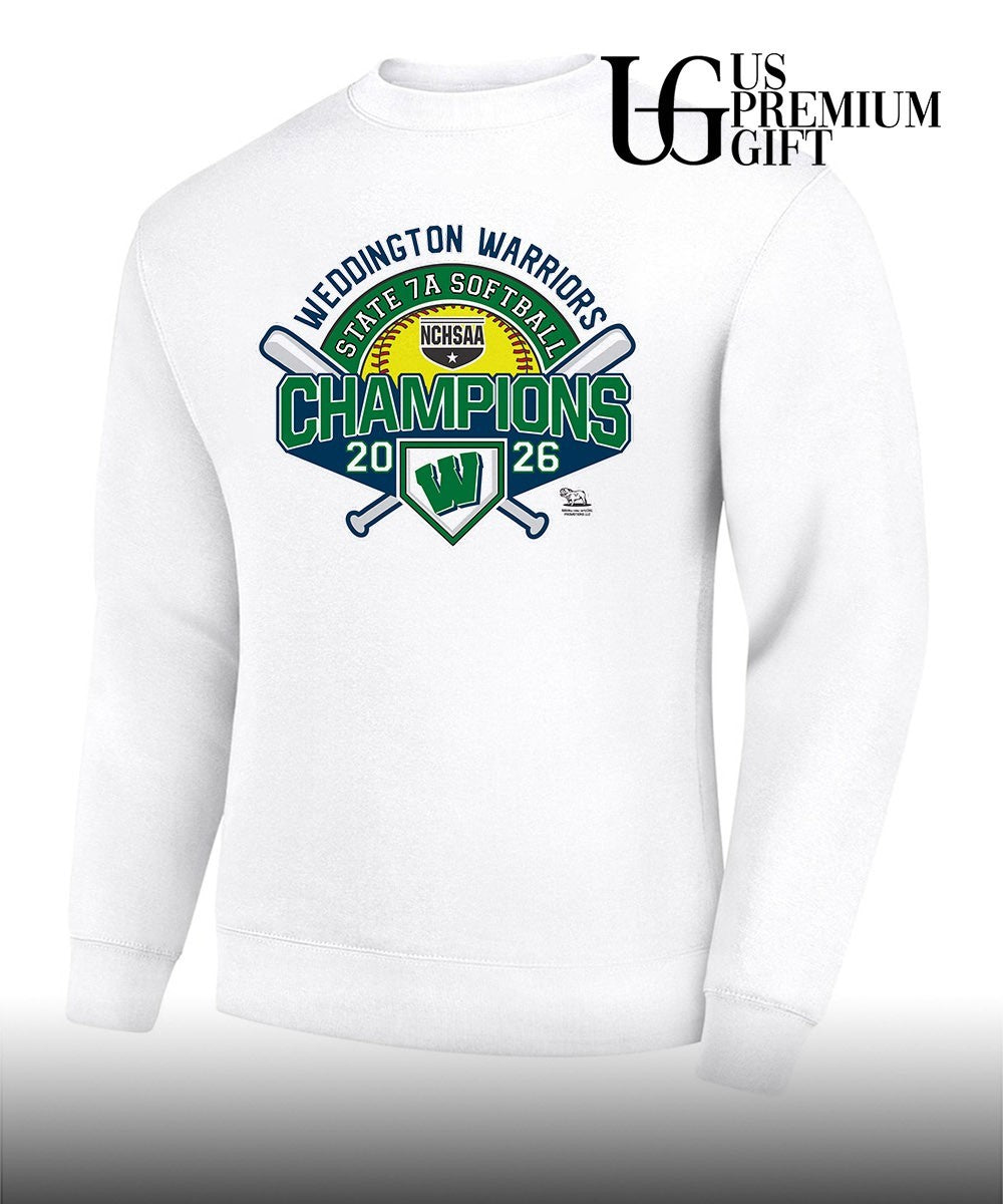 Weddington Warriors NCHSAA 7A Softball State Champions 2026 shirt Unisex