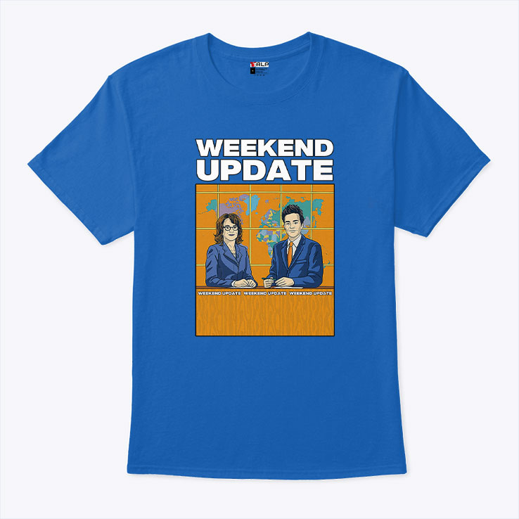 Weekend Update Saturday Night Live 50th Season T Shirt Unisex