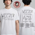 Weezer The Gathering Tour 2026 North America City Dates Two Sided Unisex