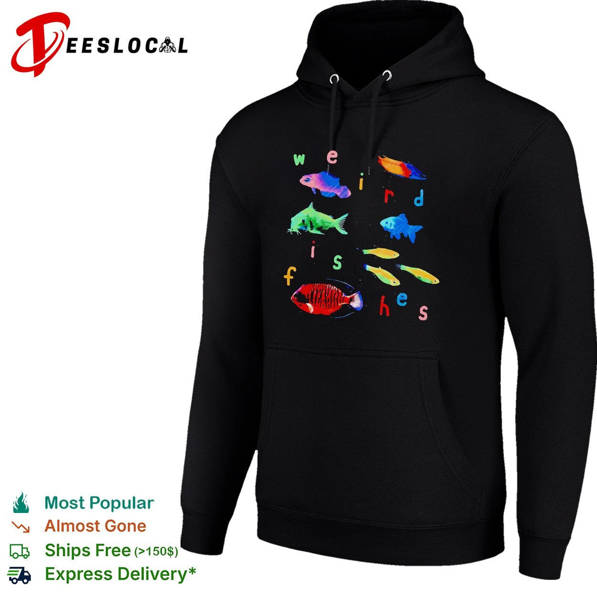 Weird fishes retro shirt Unisex