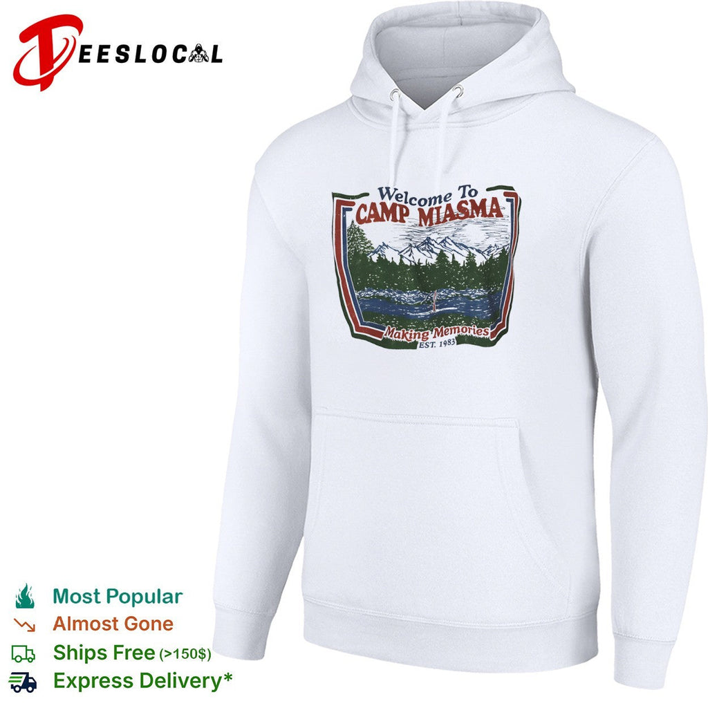 Welcome To Camp Miasma Making Memories Est 1983 Mountain Nature Landscape shirt Unisex