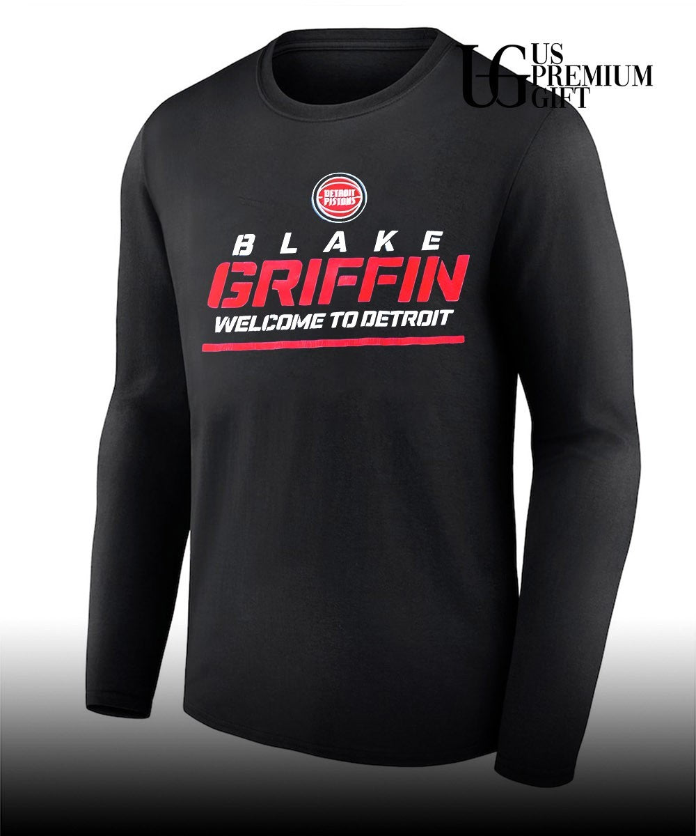 Welcome to Detroit Blake Griffin logo shirt Unisex