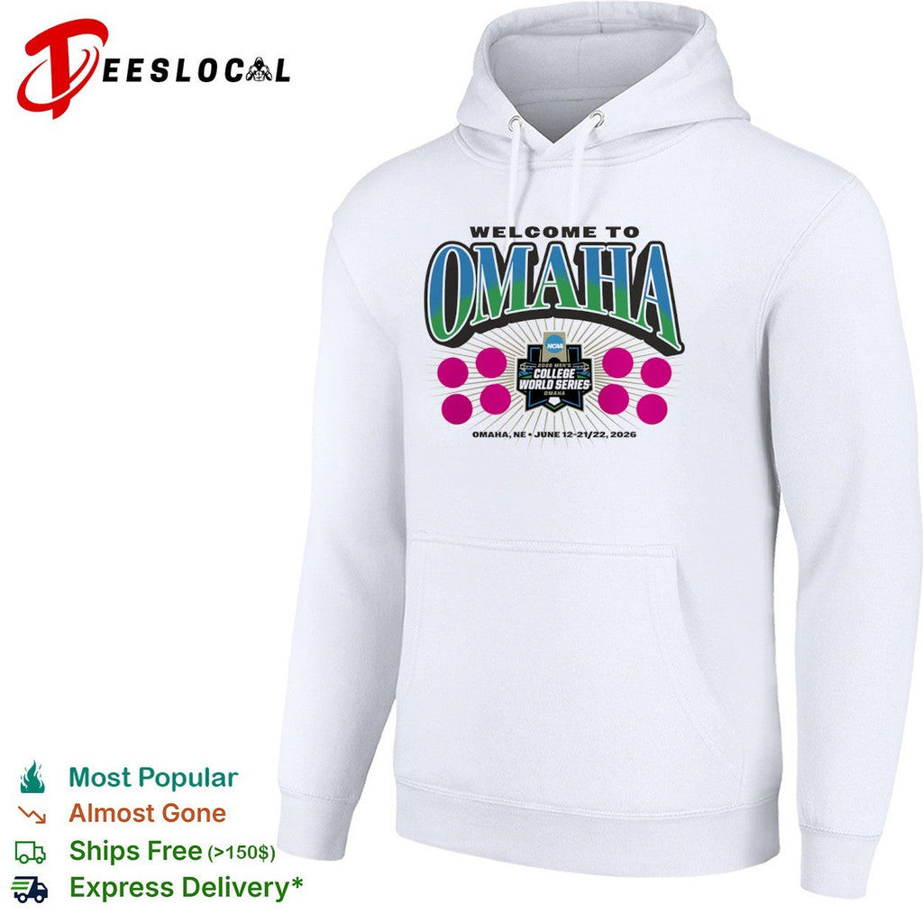 Welcome to Omaha 2026 Mens College World Series NCAA Baseball Tournament shirt Unisex