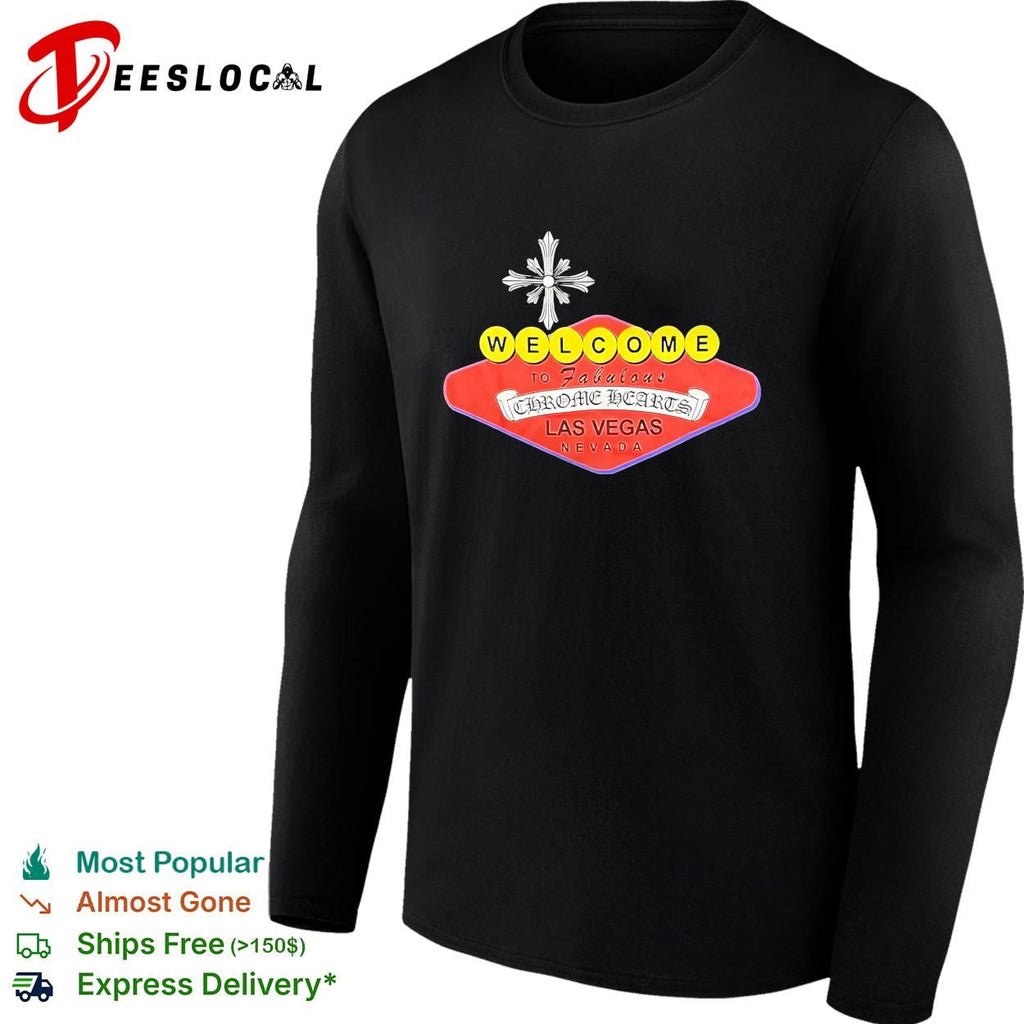 Welcome to fabulous Las Vegas Nevada gothic cross jewelry parody shirt Unisex