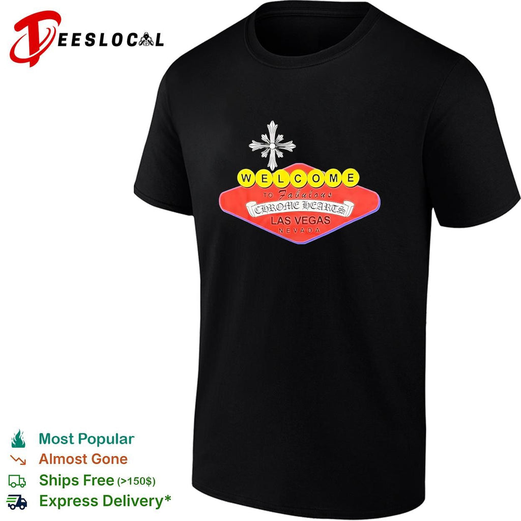 Welcome to fabulous Las Vegas Nevada gothic cross jewelry parody shirt Unisex
