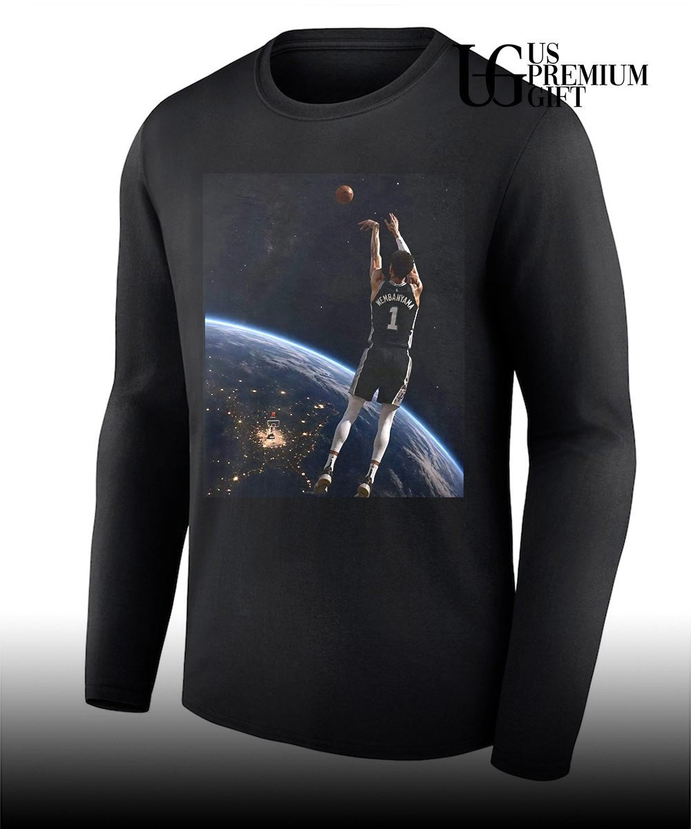 Wemby Alien Victor Wembanyama 3 points shirt Unisex