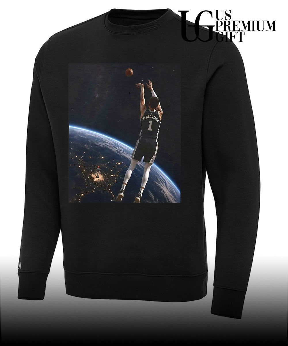 Wemby Alien Victor Wembanyama 3 points shirt Unisex