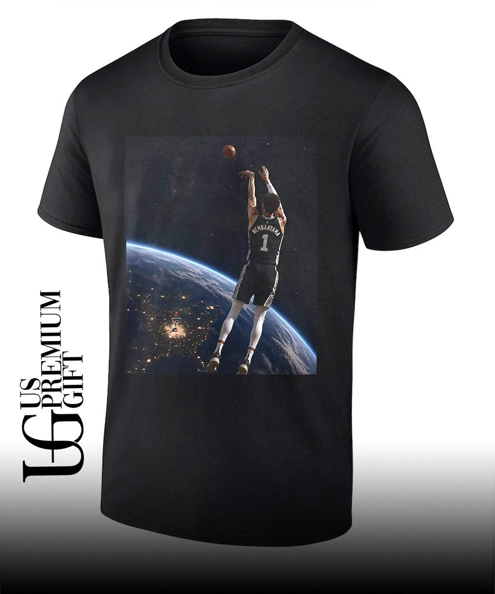 Wemby Alien Victor Wembanyama 3 points shirt Unisex