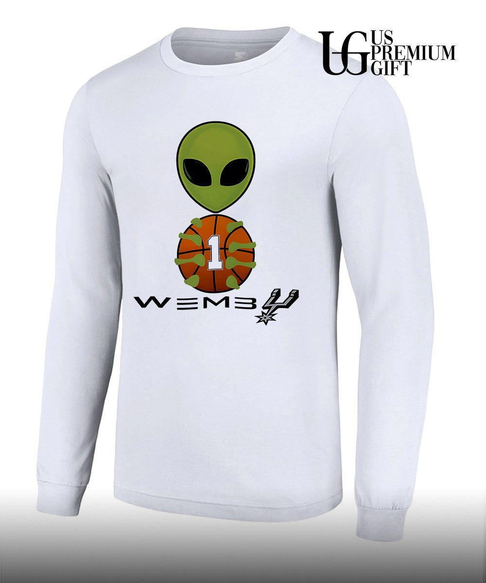 Wemby Alien Victor Wembanyama San Antonio Spurs NBA shirt Unisex