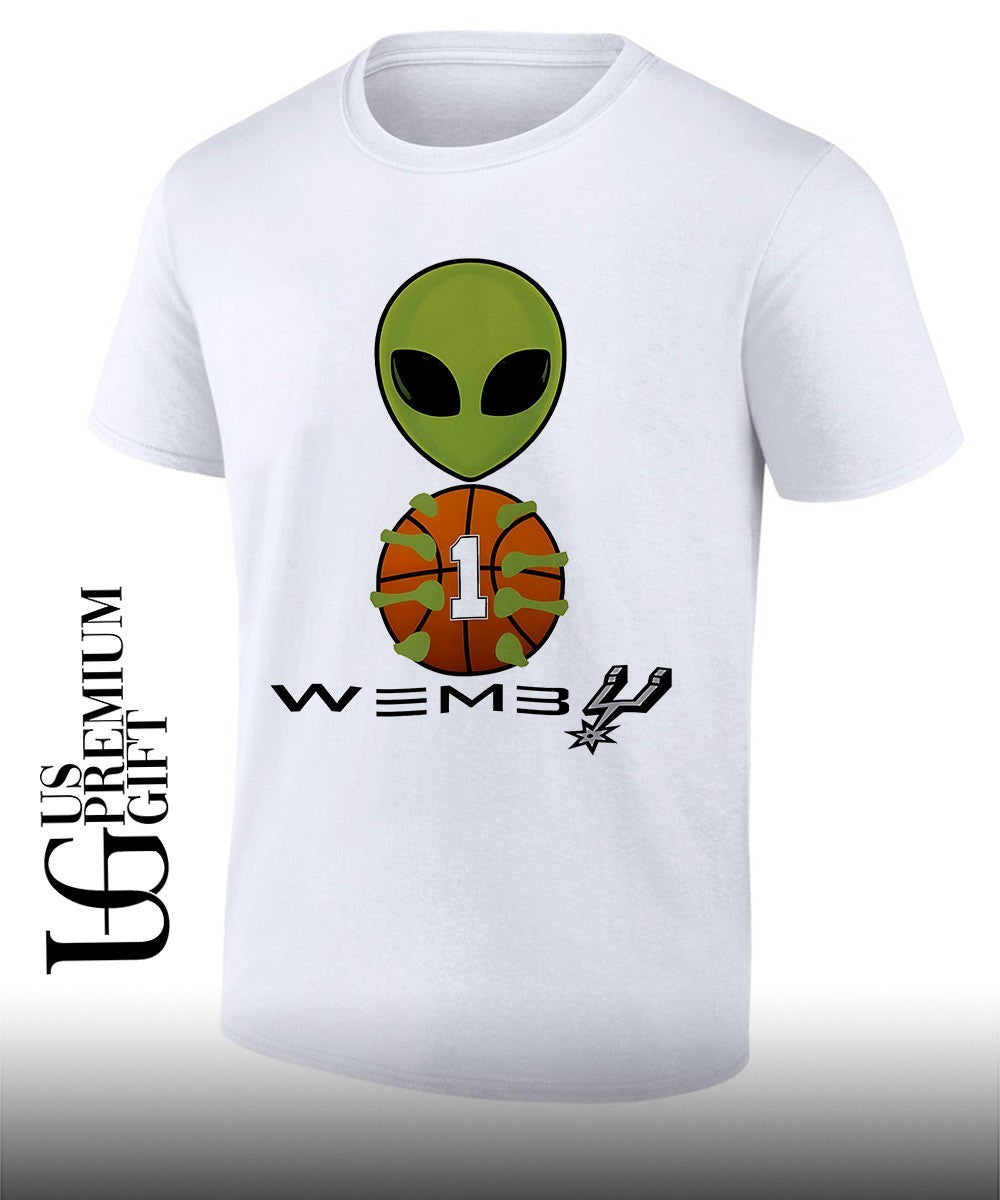 Wemby Alien Victor Wembanyama San Antonio Spurs NBA shirt Unisex