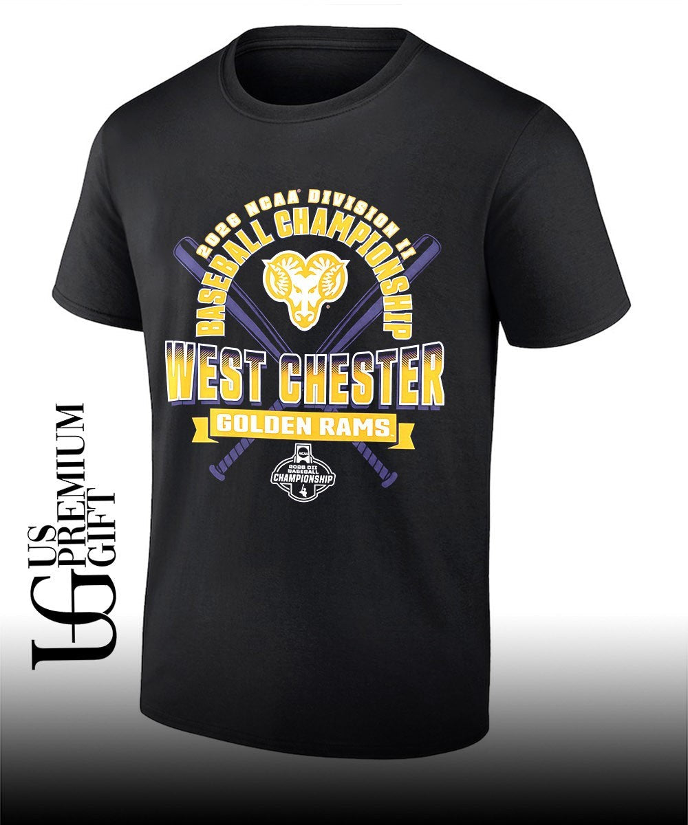 West Chester Golden Rams 2026 NCAA Division II Baseball Championship shirt Unisex