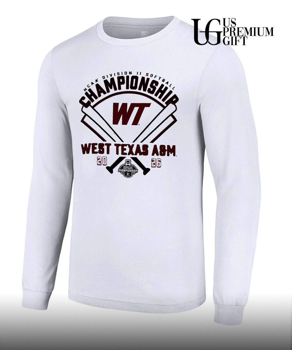 West Texas A&M NCAA Division II Softball Championship 2026 logo shirt Unisex