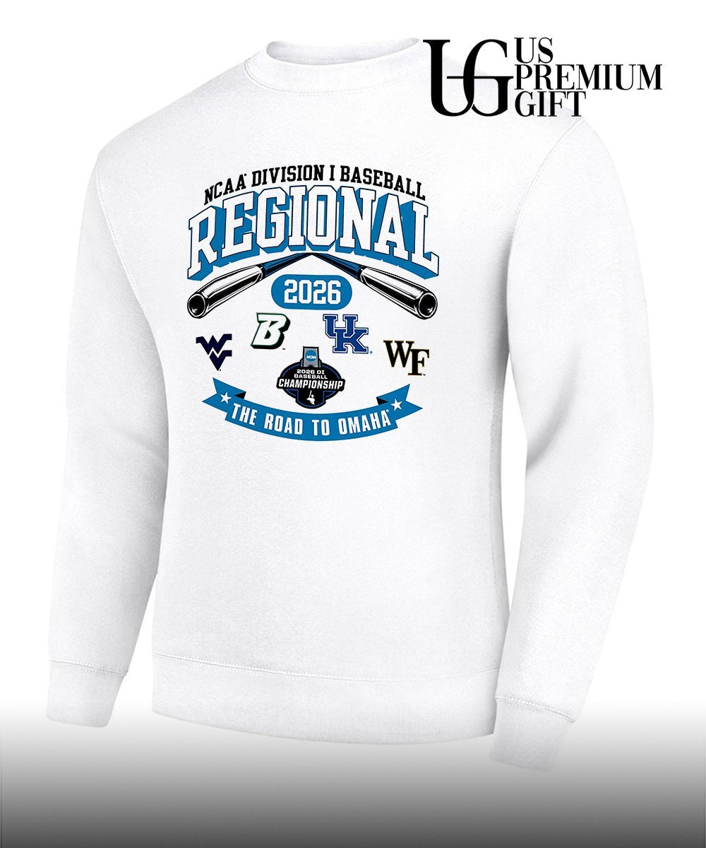 West Virginia Baylor Kentucky Wake Forest 2026 DI Baseball Championship Road to Omaha shirt