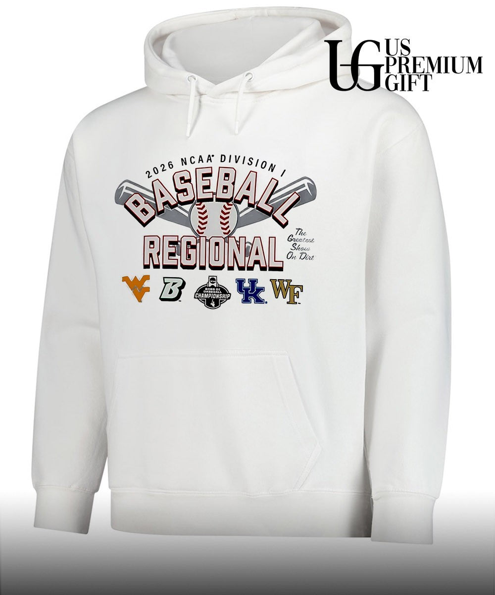 West Virginia Boston College Kentucky Wake Forest 2026 NCAA Division I Baseball Regional shirt