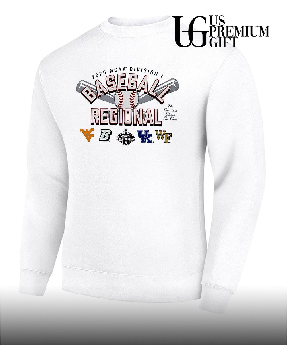 West Virginia Boston College Kentucky Wake Forest 2026 NCAA Division I Baseball Regional shirt