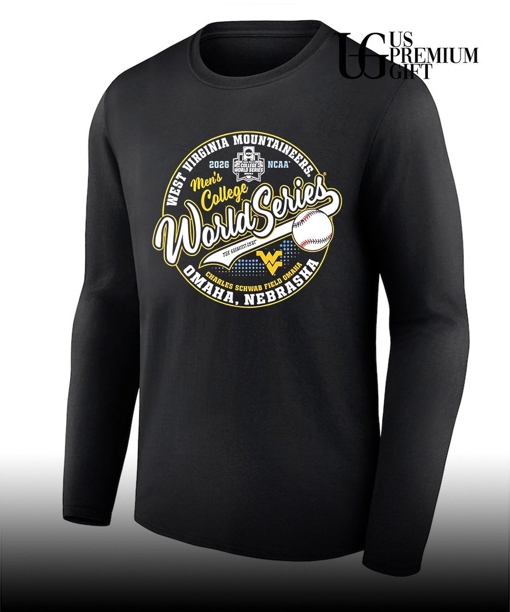 West Virginia Mountaineers 2026 College World Series Omaha Nebraska shirt Unisex