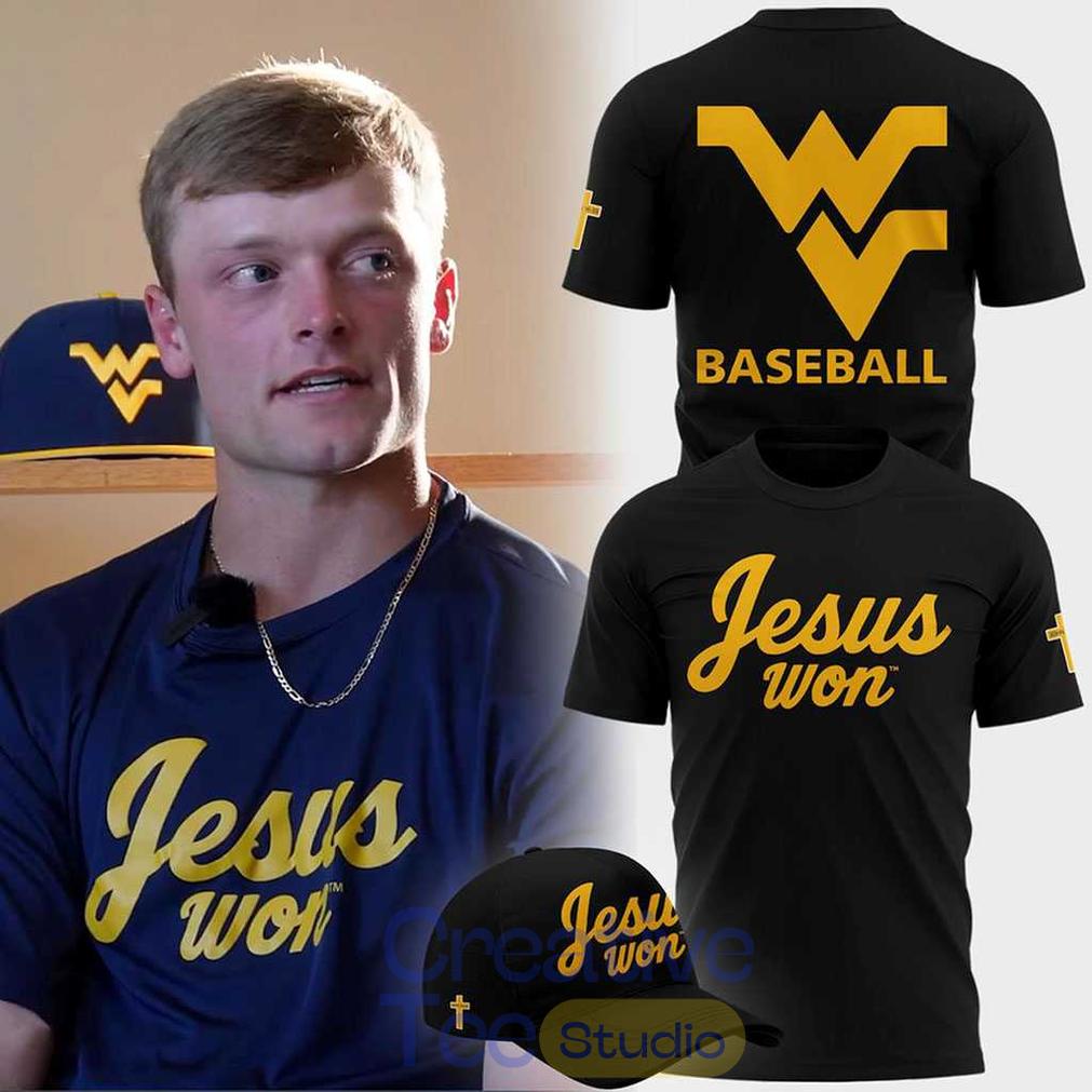 West Virginia Mountaineers 2026 Jesus Won Unisex