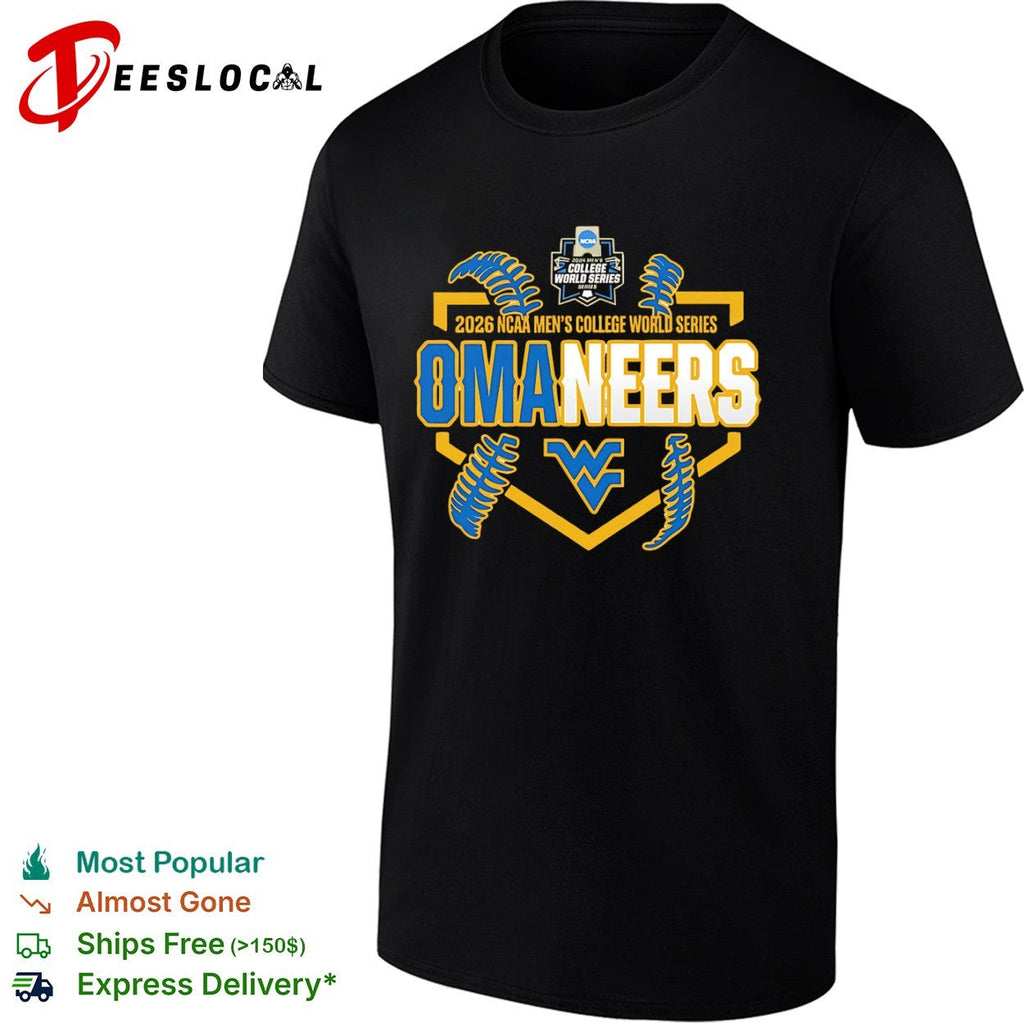 West Virginia Mountaineers 2026 NCAA Men’s College World Series OmaNeers shirt Unisex