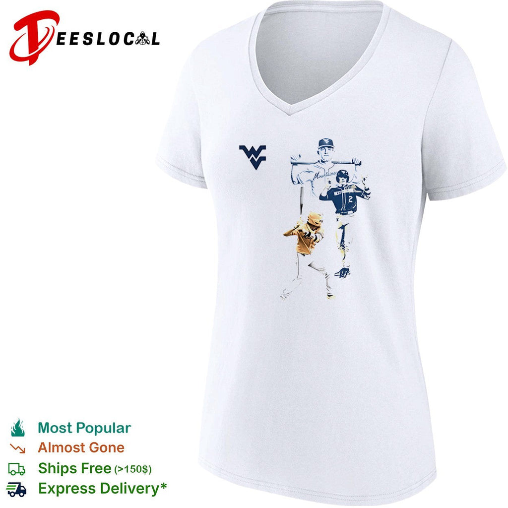 West Virginia Mountaineers Baseball Players and Mountaineer shirt Unisex