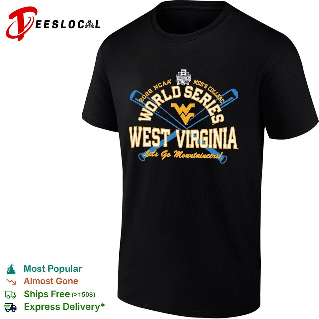 West Virginia Mountaineers NCAA Men’s College World Series 2026 shirt Unisex
