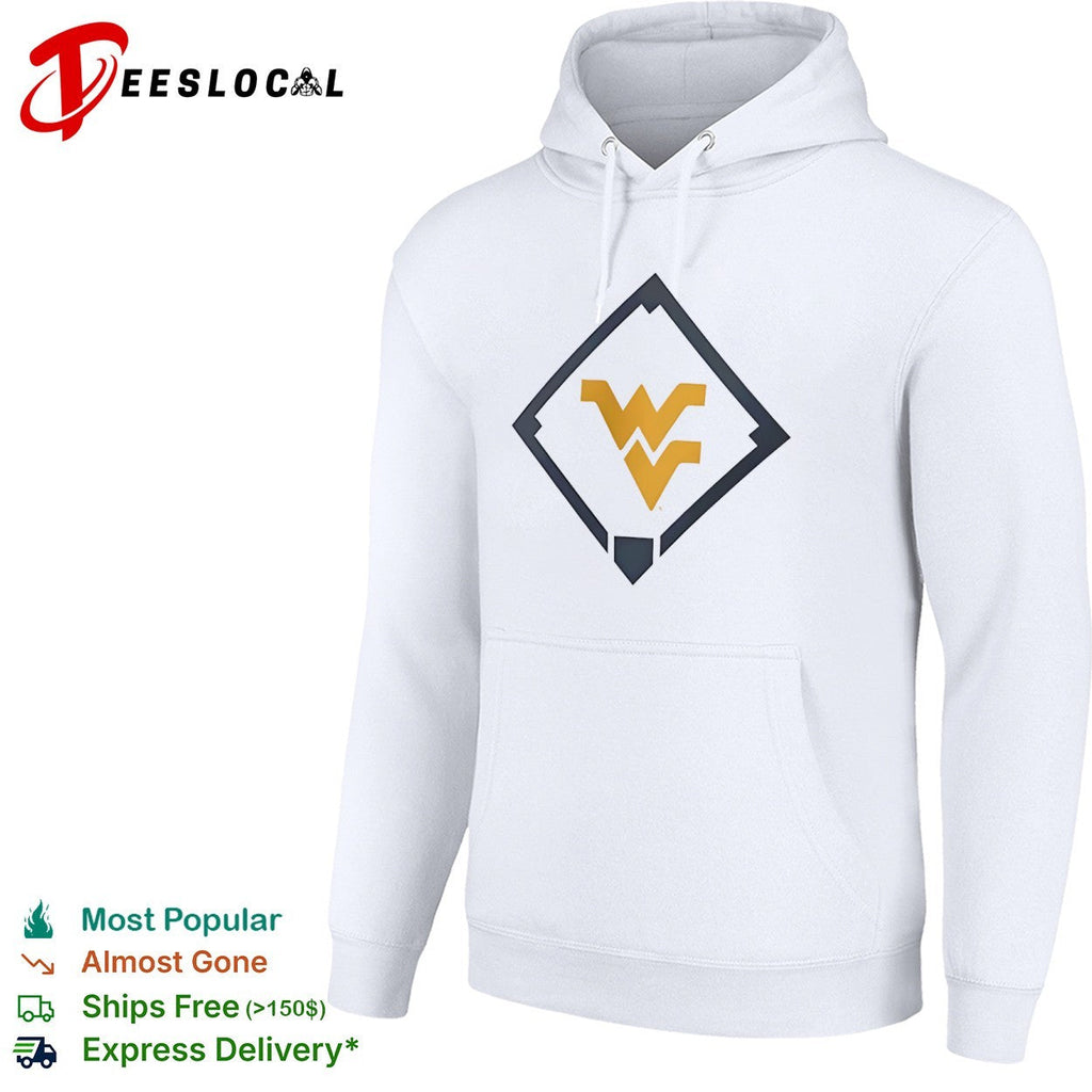 West Virginia Mountaineers WV Logo Baseball Diamond shirt Unisex