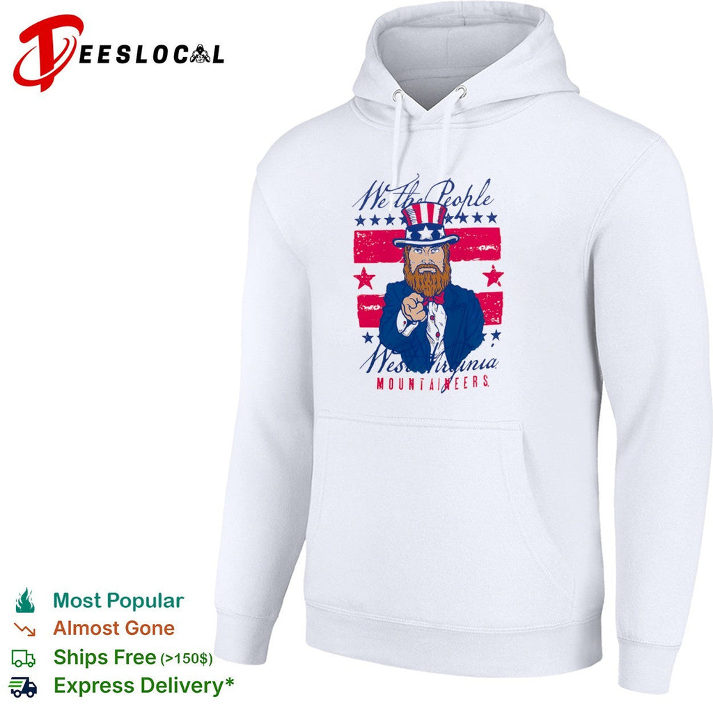 West Virginia Mountaineers we the people Uncle Sam shirt Unisex
