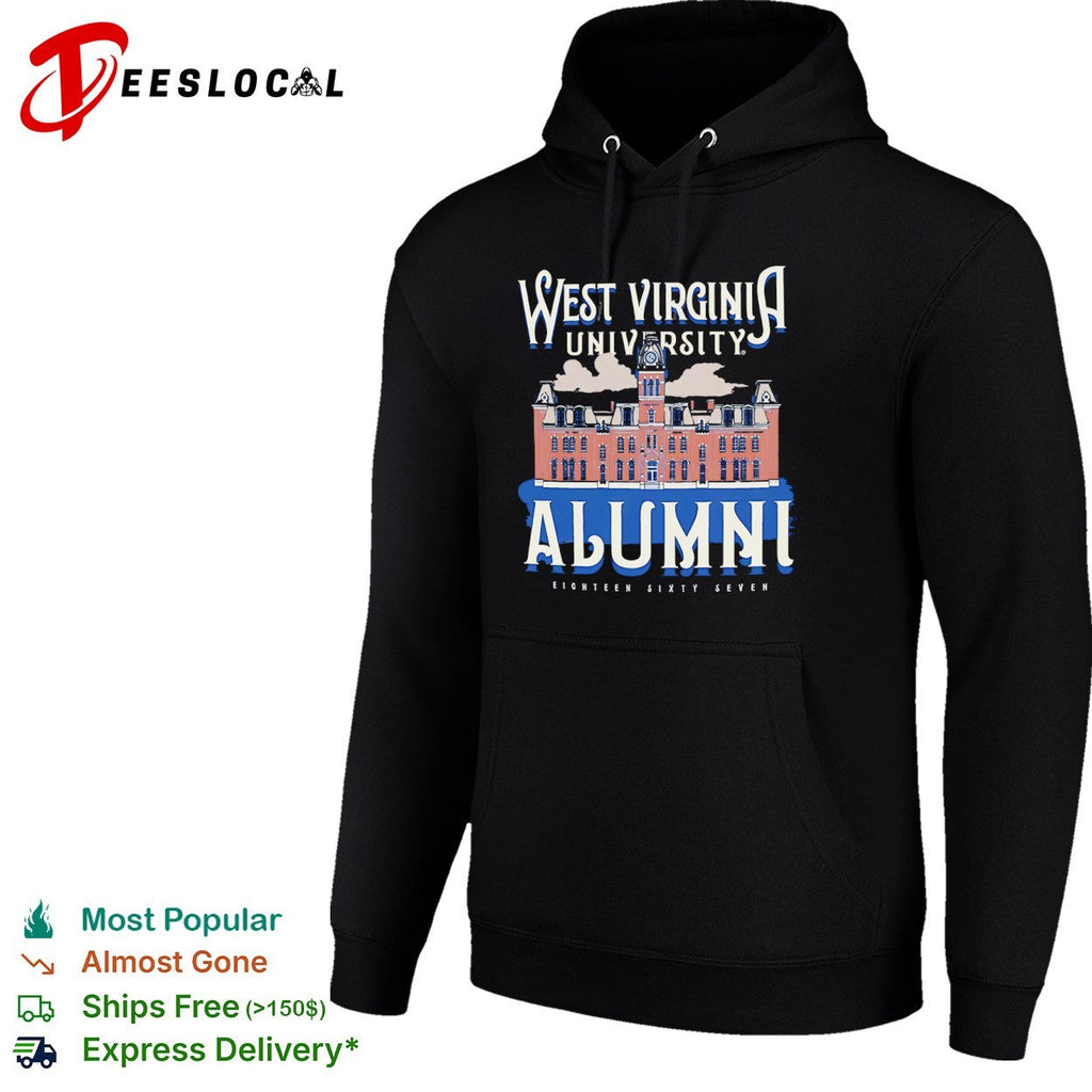 West Virginia University Alumni Eighteen Sixty Seven Woodburn Hall College shirt Unisex