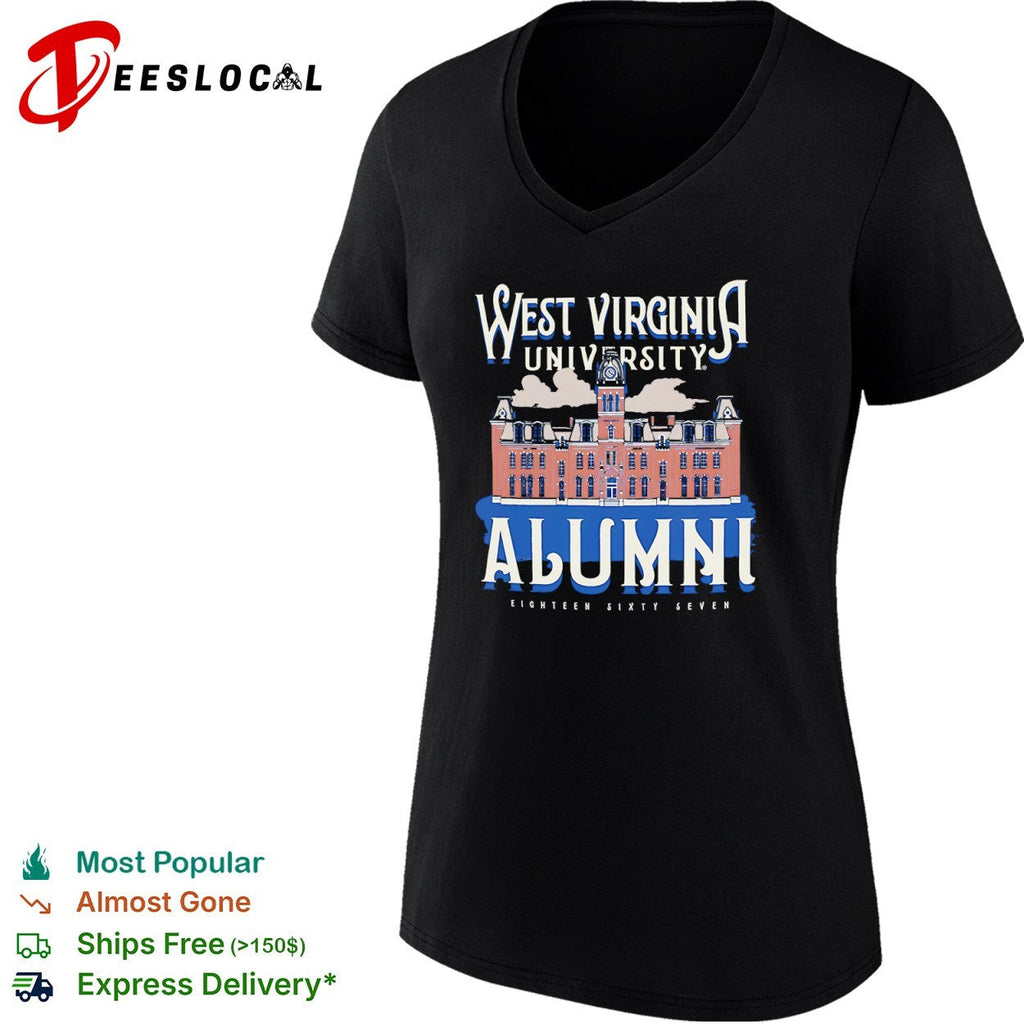 West Virginia University Alumni Eighteen Sixty Seven Woodburn Hall College shirt Unisex