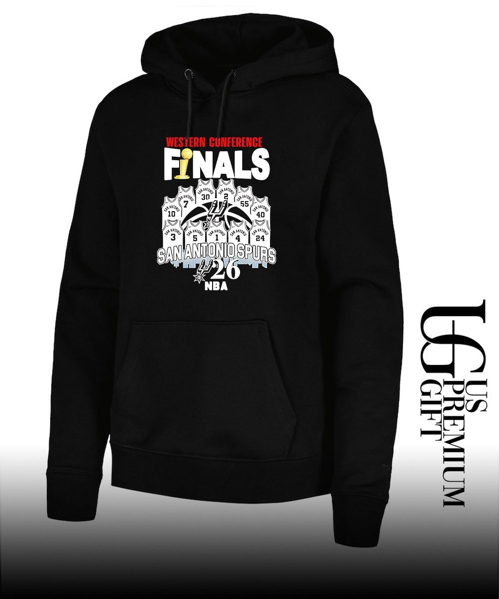 Western Conference Finals San Antonio Spurs 2026 NBA Player shirt Unisex