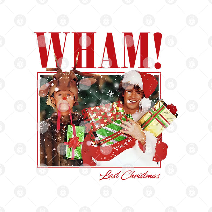 Wham Last Christmas T Shirt Unisex