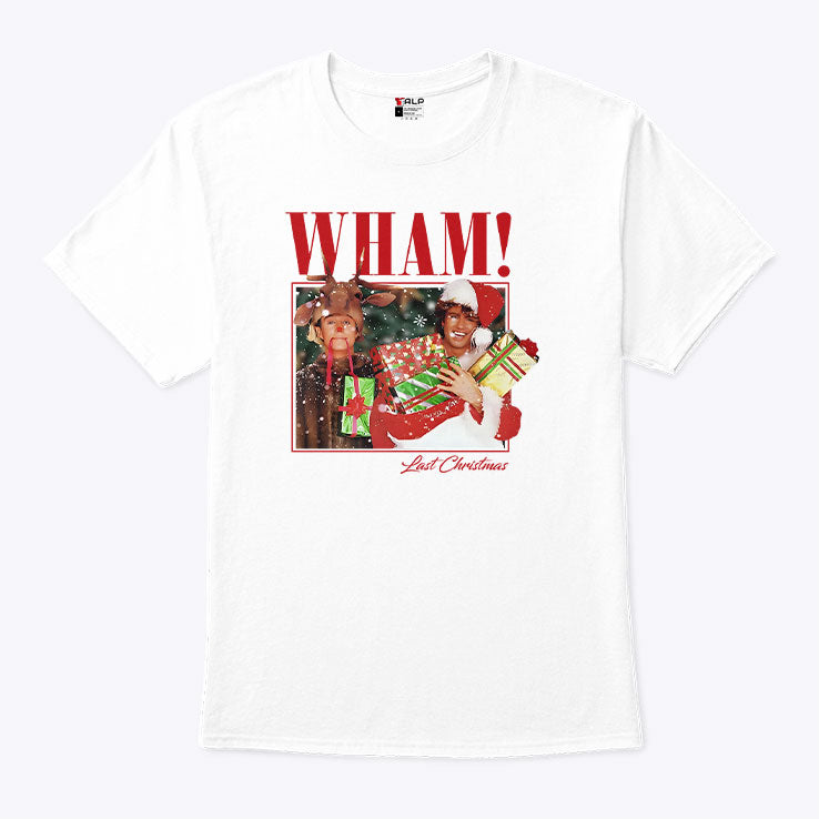 Wham Last Christmas T Shirt Unisex
