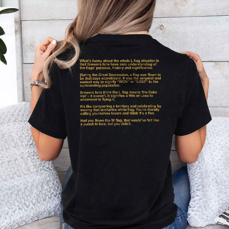 What’s Funny About The Whole L Flag Situation Is Shirt