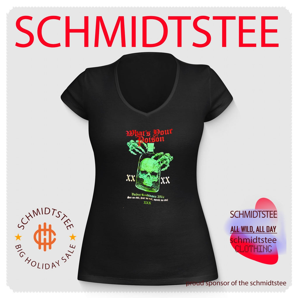 What’s Your Poison Skull Bottle Vailent Scandinavia 2002 shirt Unisex