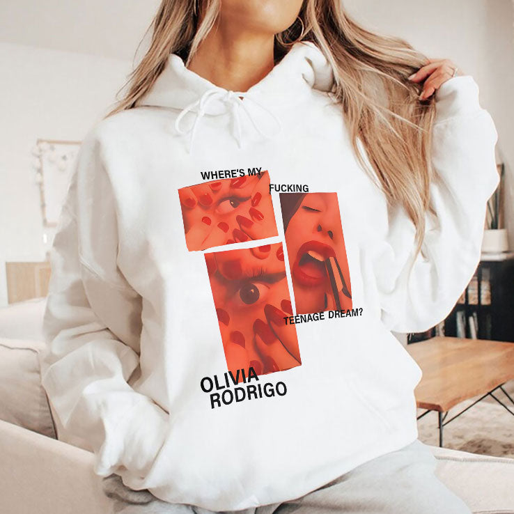 Where’s My Fucking Teenage Dream Olivia Rodrigo T Shirt Unisex