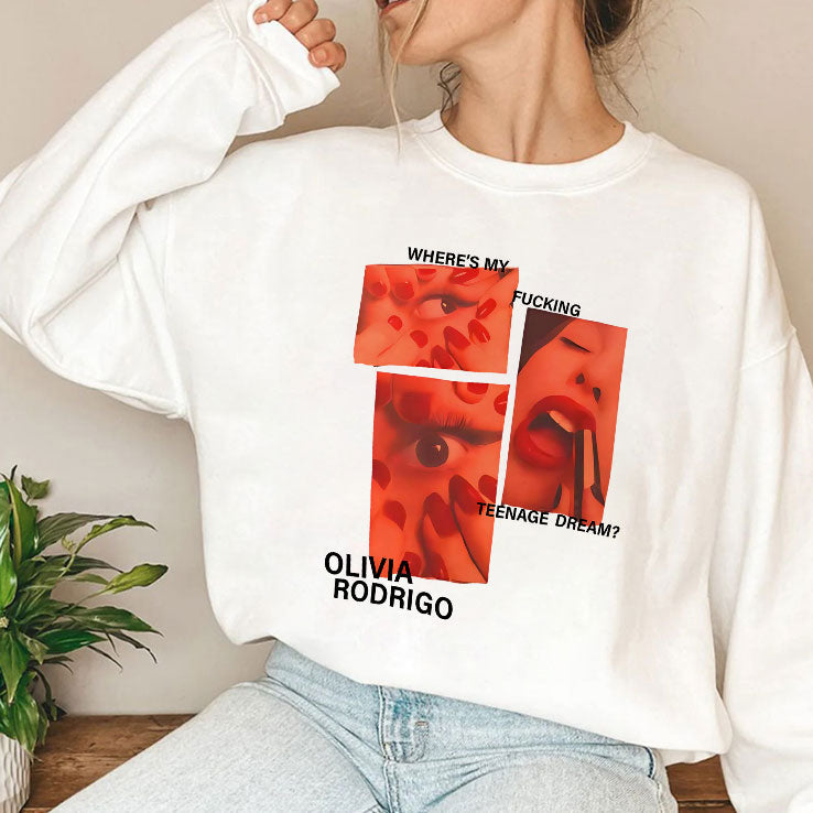 Where’s My Fucking Teenage Dream Olivia Rodrigo T Shirt Unisex
