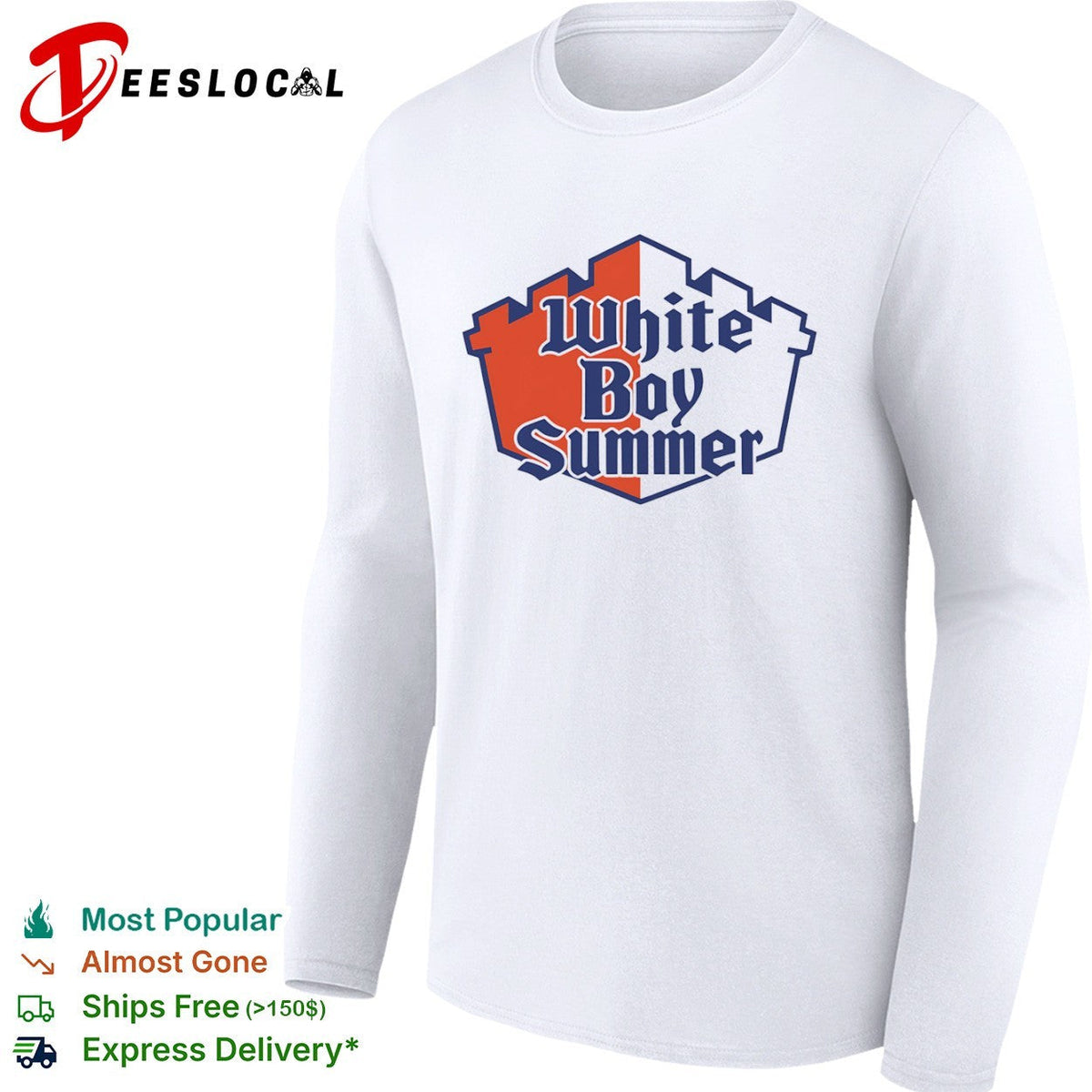 White Boy Summer shirt Unisex