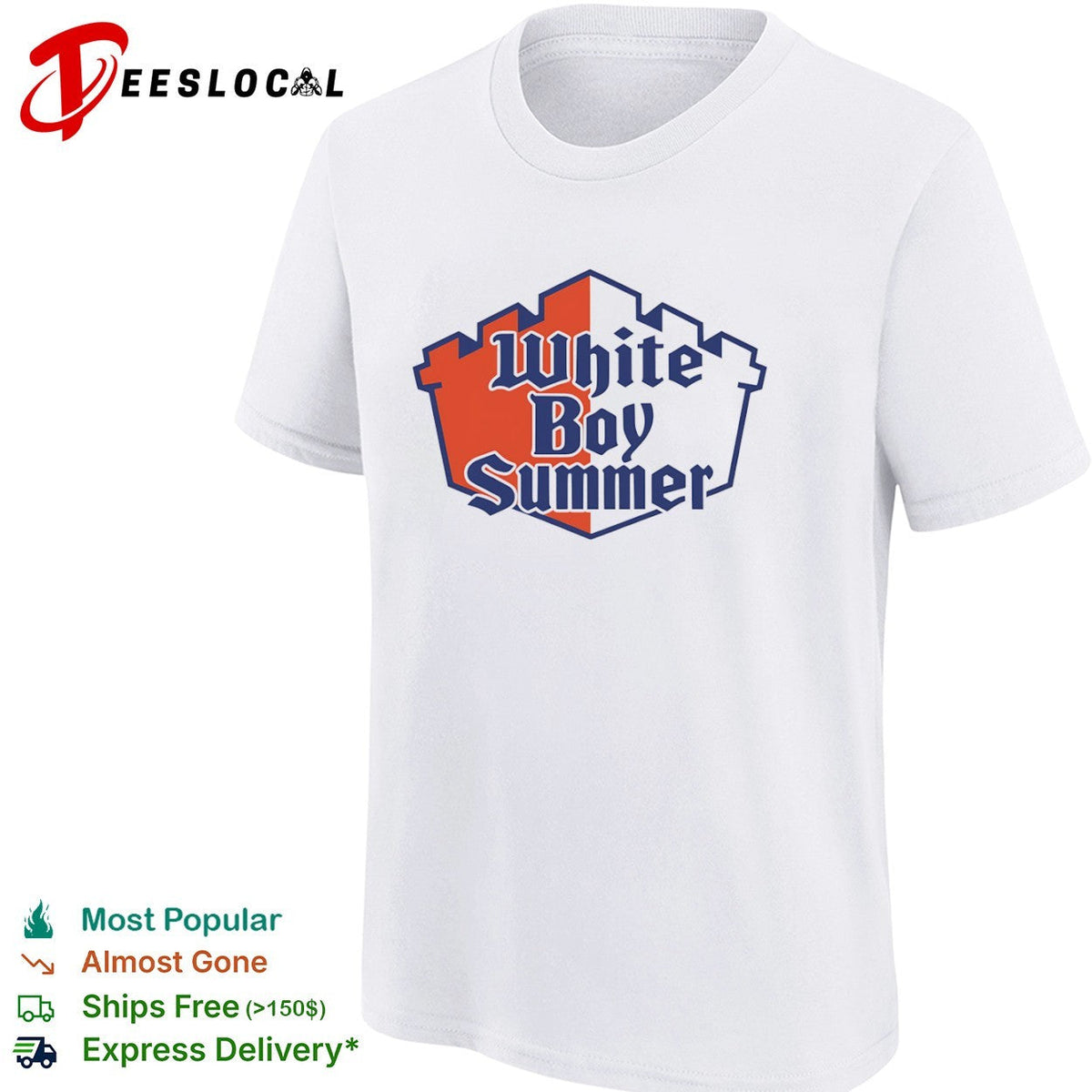 White Boy Summer shirt Unisex