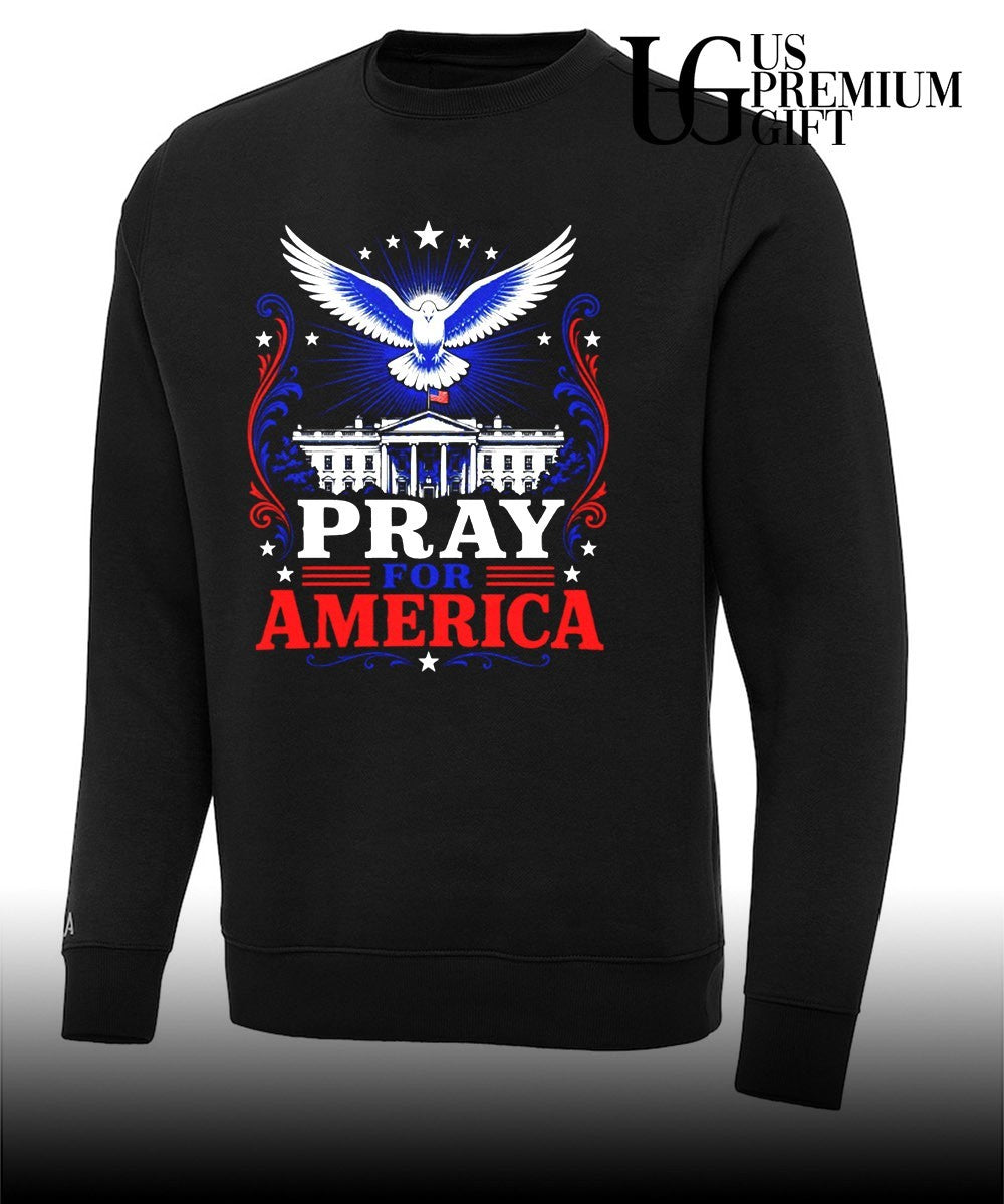 White House Dove Pray for America shirt Unisex