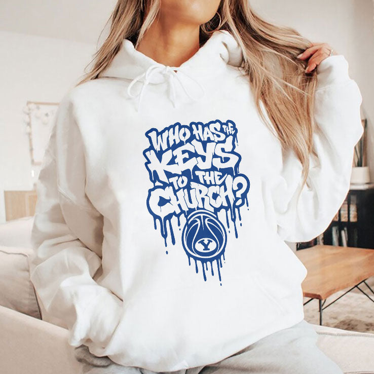 Who Has The Keys To The Church BYU T Shirt Unisex