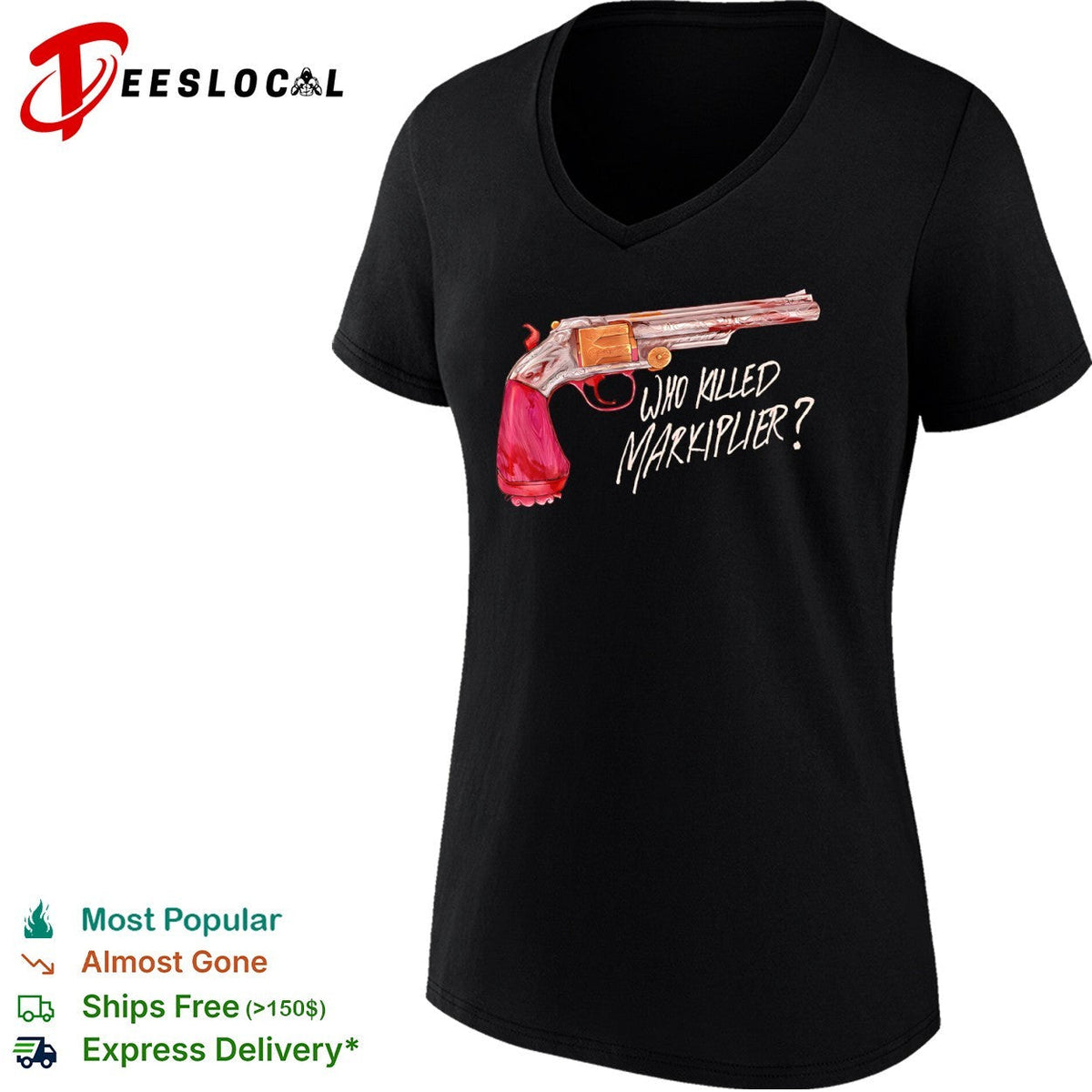 Who Killed Markiplier Revolver The Markiplier Murder Mystery shirt Unisex