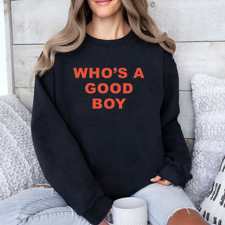 Who’s A Good Boy T Shirt Unisex