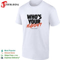 Who’s your Vladdy Dan Vladar real NHL goalie pun bold lettering graphic shirt Unisex